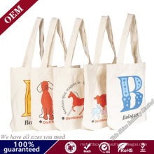 Wholesale Custom Reusable Shopping Bags Plain White Blank Cotton Bag Cheap Organic Cotton Bags with Logo Printed